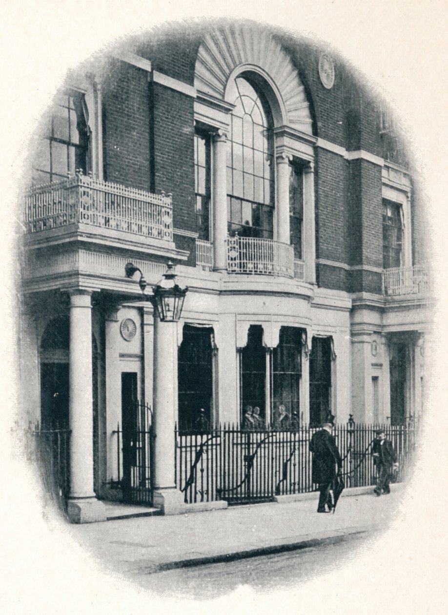 Okno wykuszowe, Boodles Club, Londyn, ok. 1900 1901 r. autorstwa Unbekannt