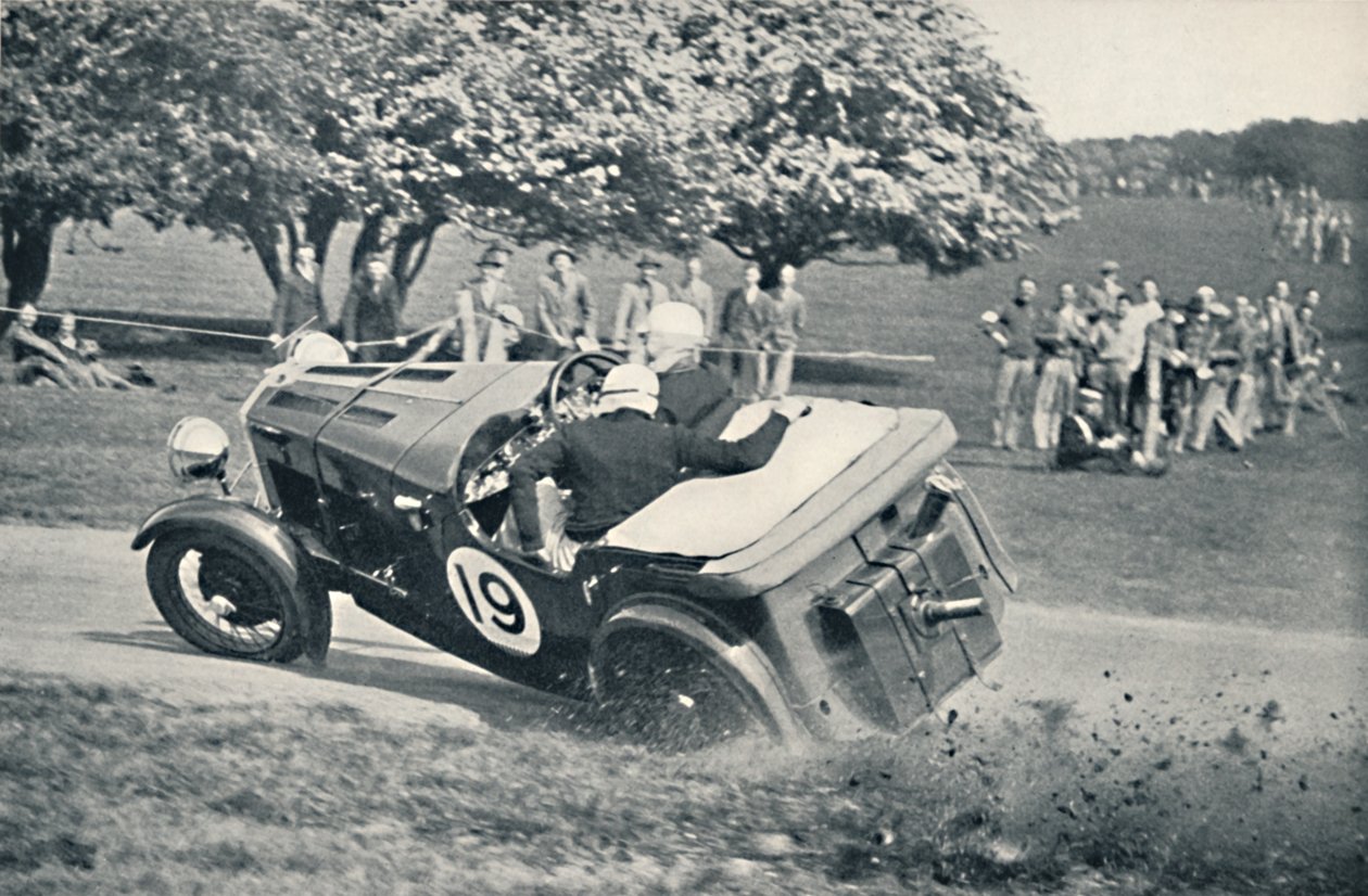 Początek wycieku w Donington Park, 1937 autorstwa Unbekannt