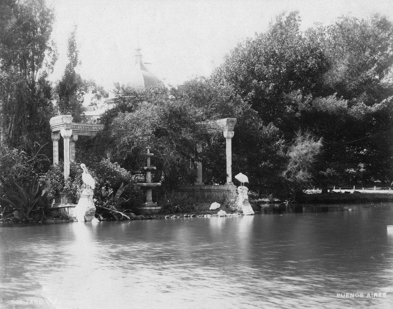 Ogród botaniczny w Palermo Park, Buenos Aires, Argentyna, 1927 autorstwa Unbekannt