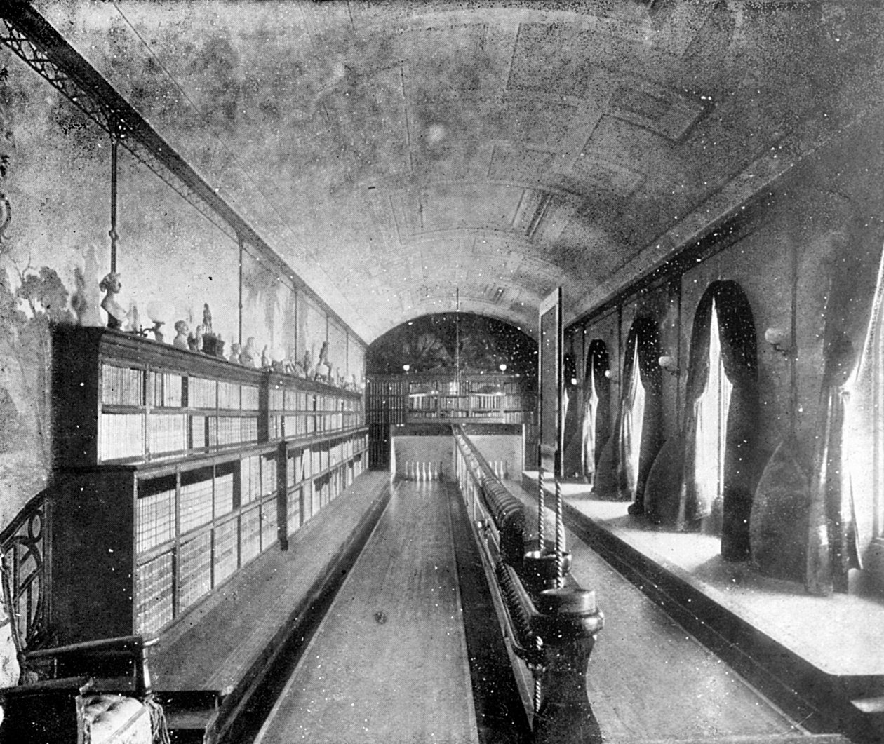 Kręgielnia, Sandringham House, Norfolk, 1910 autorstwa Unbekannt