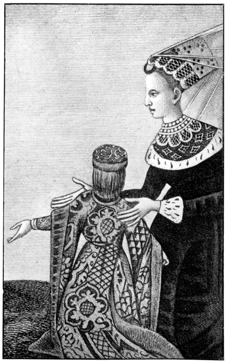 Nakrycie głowy motyla, XV wiek, 1910 autorstwa Unbekannt