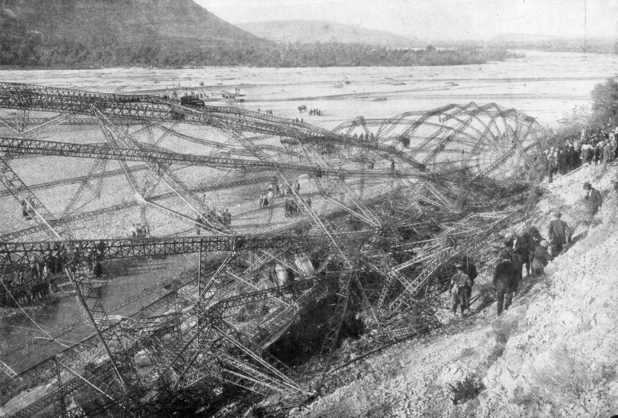 Tusza Zeppelina LZ85 L45, 20 października 1917 autorstwa Unbekannt
