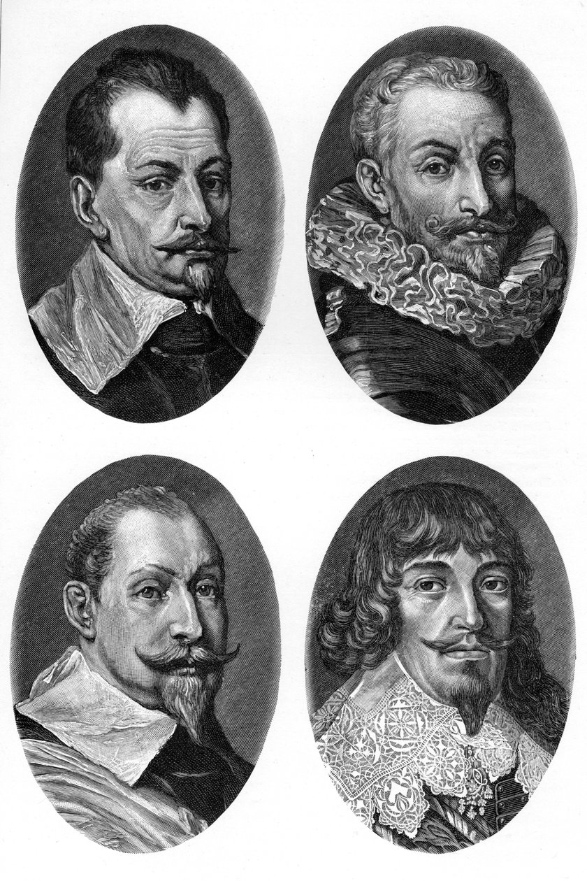 Naczelni dowódcy wojskowi wojny trzydziestoletniej, 1618-1648 1903 autorstwa Unbekannt