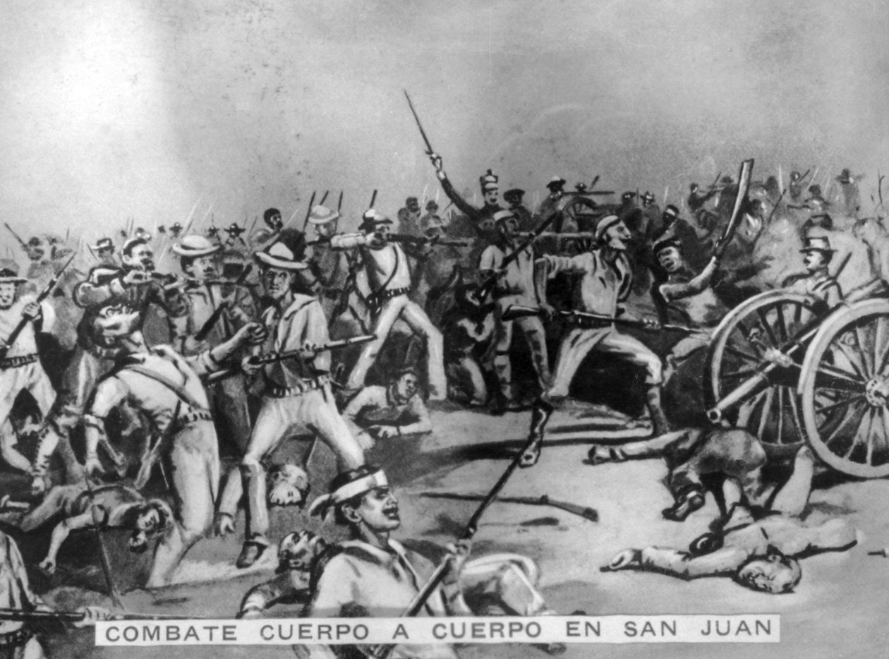 Bitwa pod San Juan, 1898, 1920 autorstwa Unbekannt