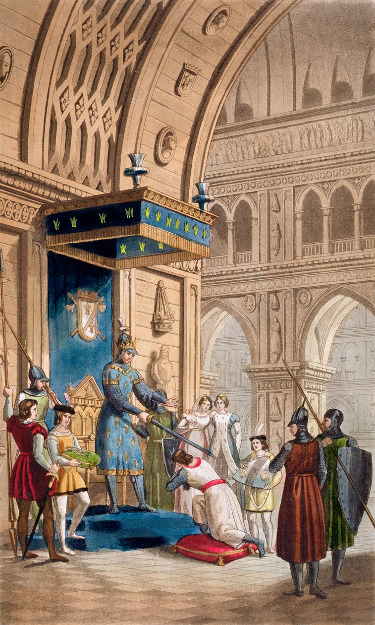 „Stworzenie templariusza”, ok. 1820-1830 autorstwa Unbekannt