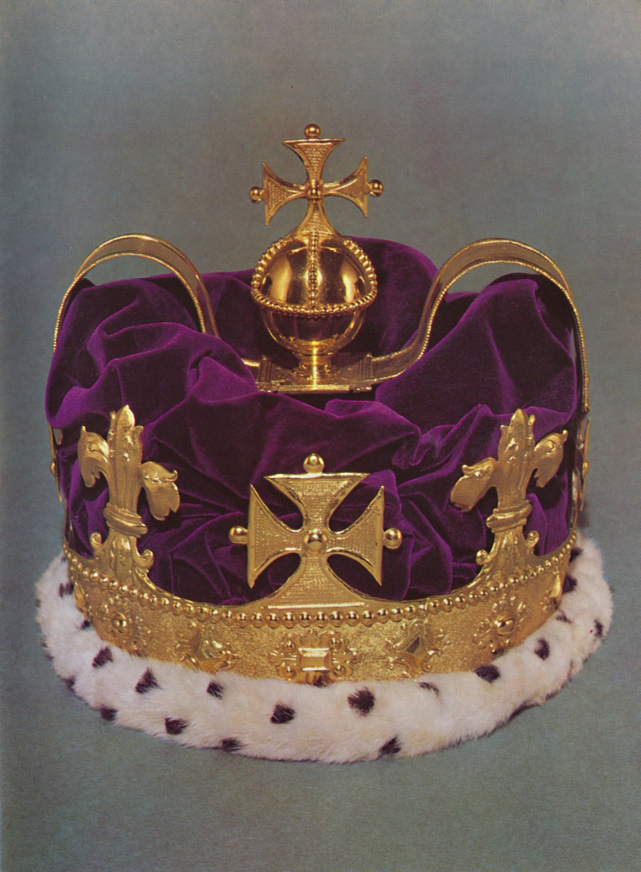 Korona wykonana dla księcia Walii w 1729, 1953 autorstwa Unbekannt