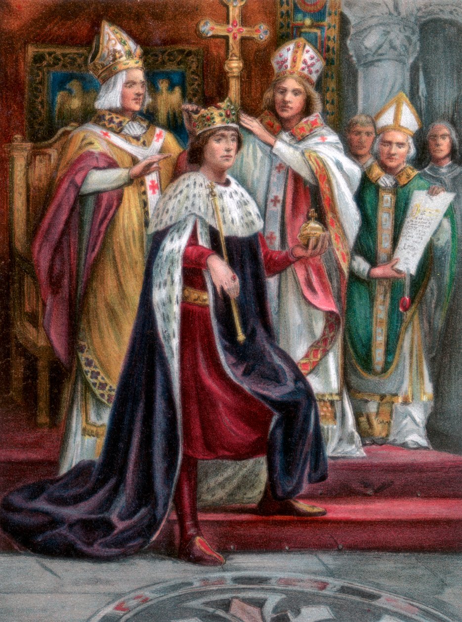 Koronacja Edwarda I, Westminster, 19 sierpnia 1274, 1902 autorstwa Unbekannt