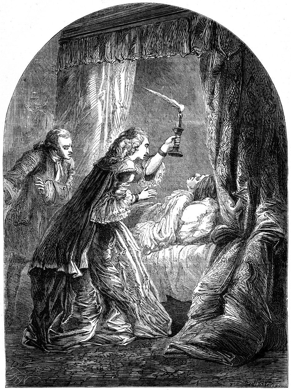 Śmierć Fryderyka, księcia Walii 1707-1751, 1751 XIX wiek autorstwa Unbekannt