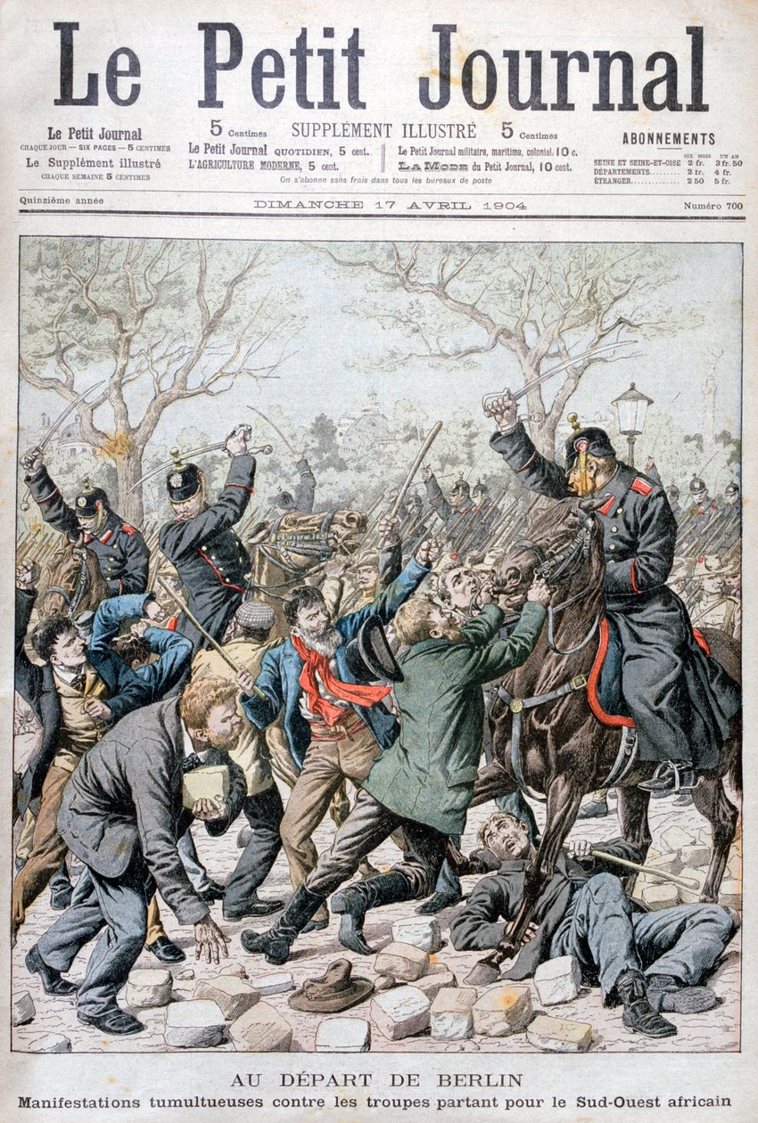 Wyjazd z Berlina, 1904 autorstwa Unbekannt