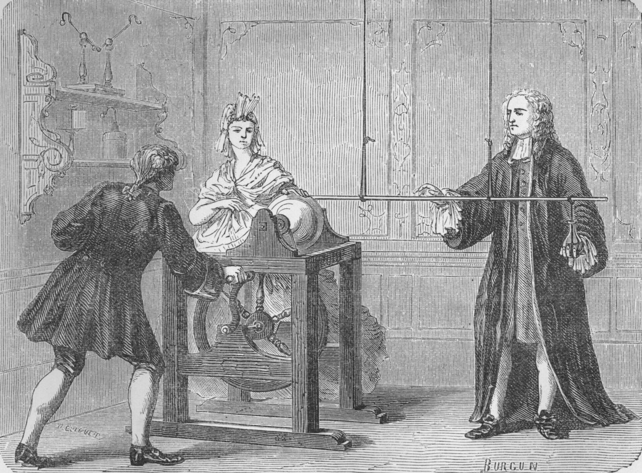 Odkrycie słoika lejdejskiego, 1745 1894 autorstwa Unbekannt