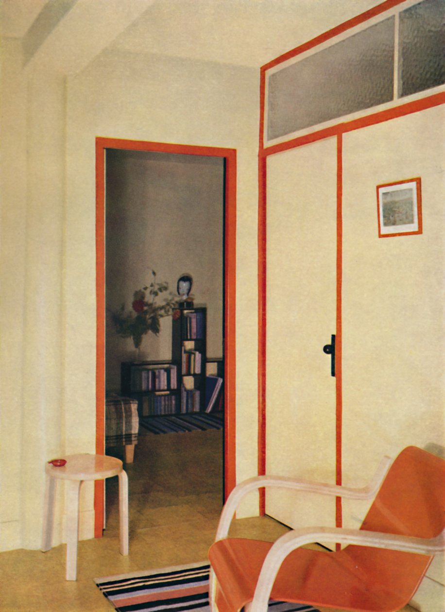 Hol wejściowy do mieszkania dr. H. J. Modreysa w Highfield Court, 1936 r. autorstwa Unbekannt