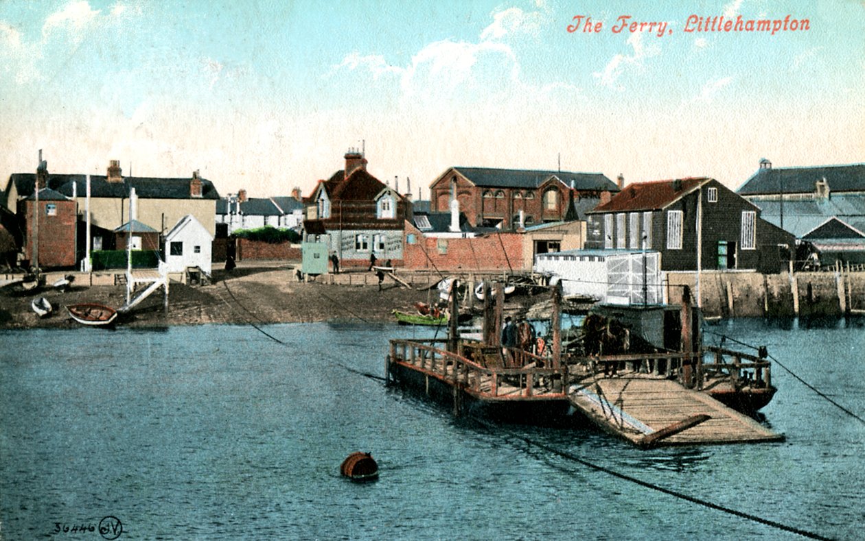 Prom w Littlehampton, West Sussex, 1907 autorstwa Unbekannt