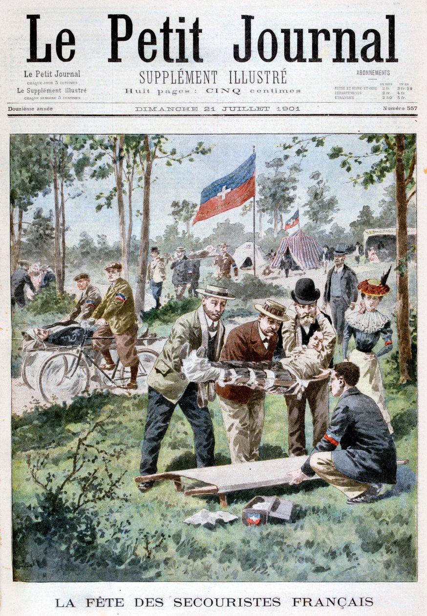 Festyn dla ratowników, 1901 autorstwa Unbekannt