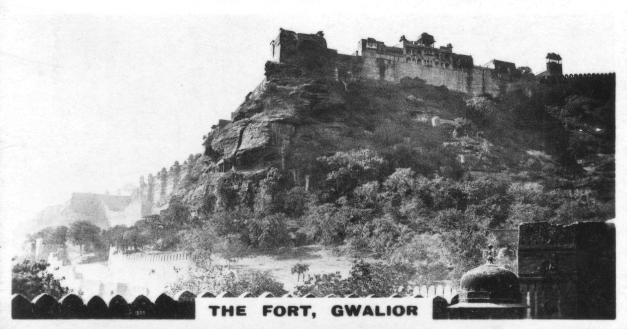 Fort, Gwalior, Madhya Pradesh, Indie, ok. 1925 r. autorstwa Unbekannt