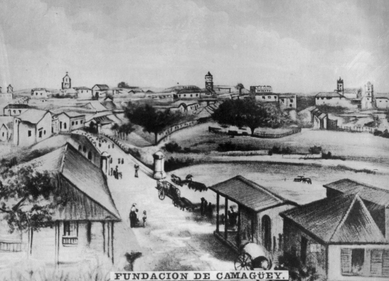 Założenie Camagüey na Kubie, c1910 autorstwa Unbekannt