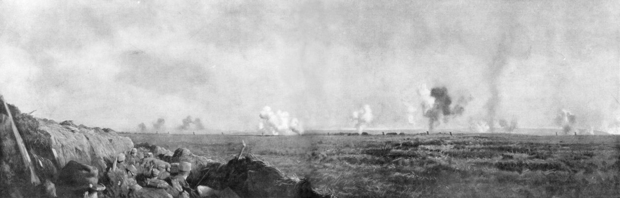 Linia frontu wokół Aisne, Francja, I wojna światowa, 1914, 1926 autorstwa Unbekannt