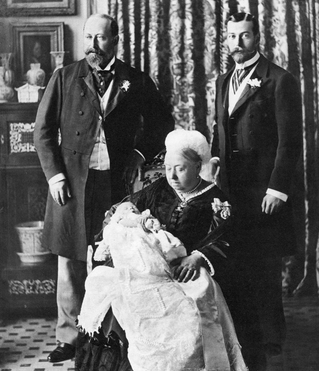 Chrzciny przyszłego króla Edwarda VIII, 16 lipca 1894 r. autorstwa Unbekannt