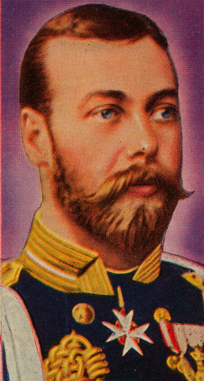 Przyszły król Jerzy V na swoim ślubie, 1893 1935 autorstwa Unbekannt
