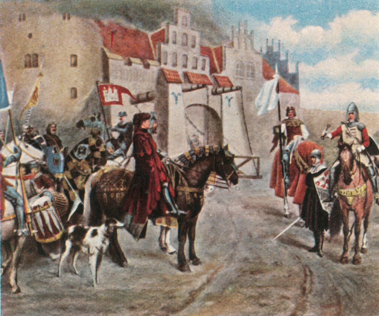 Przekazanie Bergedorf, 1420, 1936. autorstwa Unbekannt
