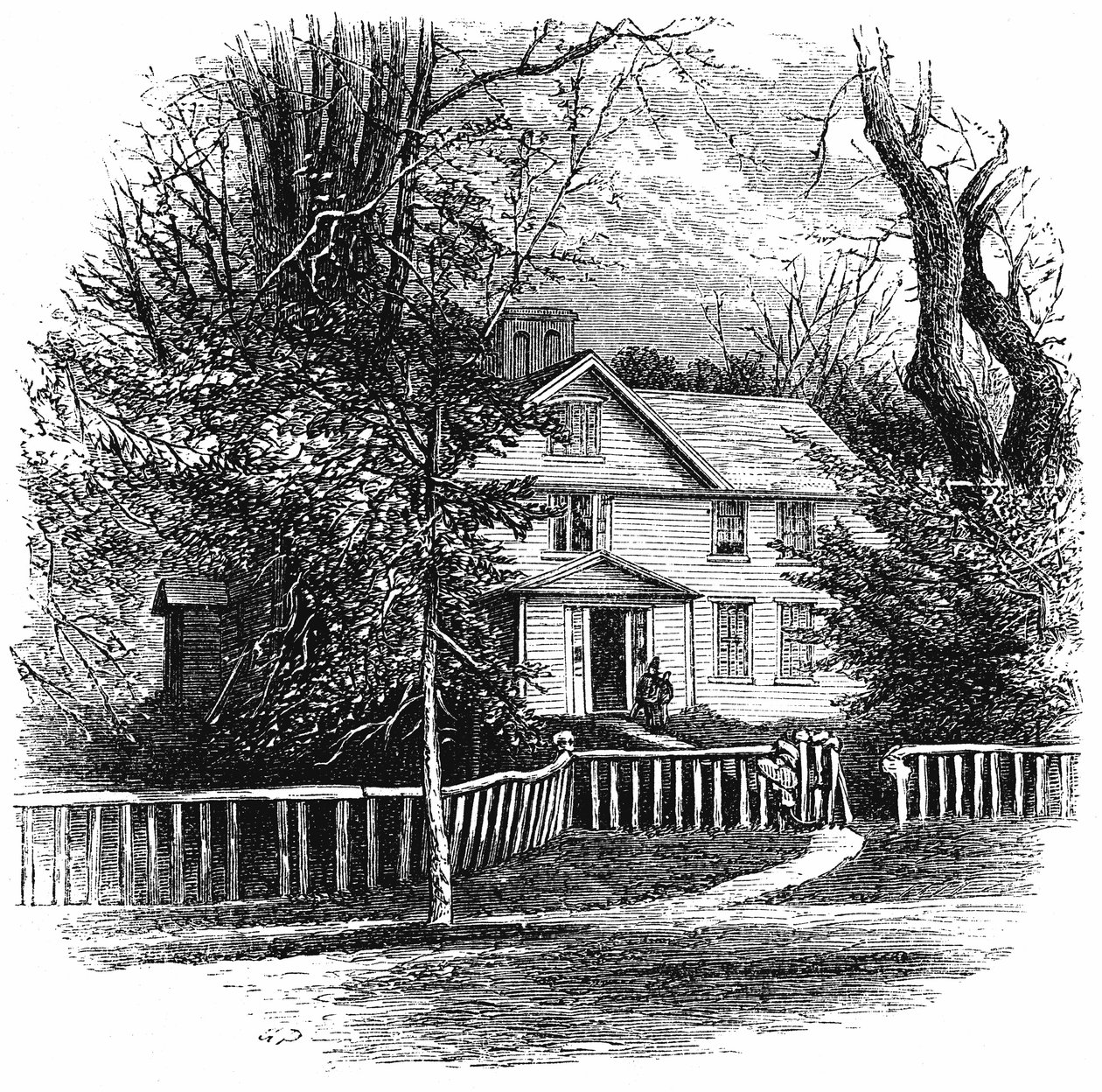 Dom Amosa Bensona Alcotta 1799-1888, Concord, Massachusetts, 1875 autorstwa Unbekannt