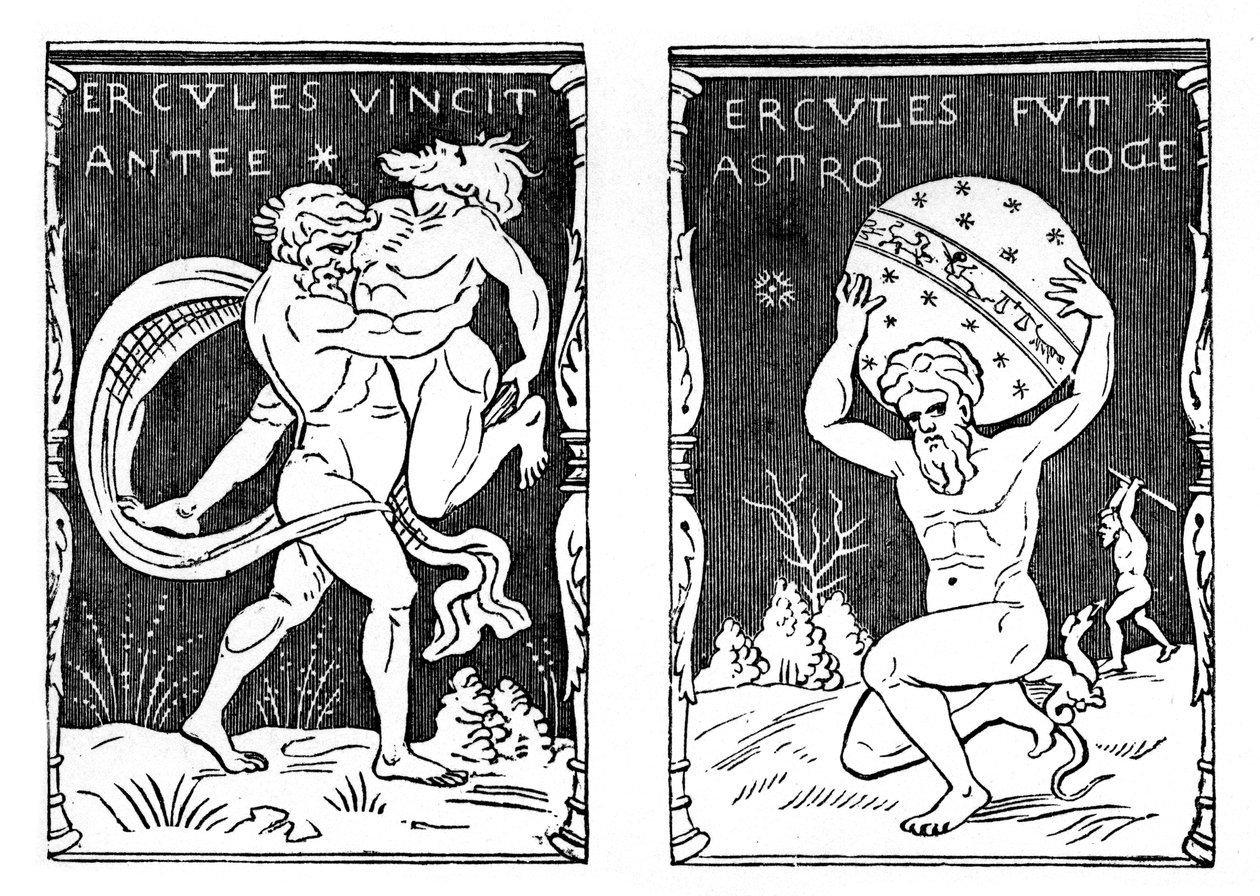 Prace Herkulesa, XVI wiek, 1870 autorstwa Unbekannt