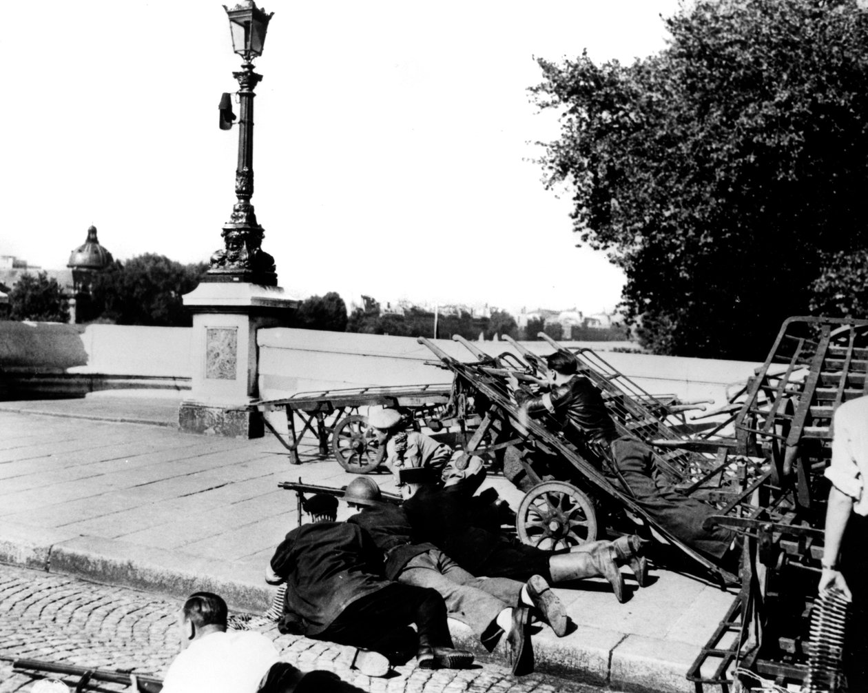 Wyzwolenie Paryża, sierpień 1944 autorstwa Unbekannt