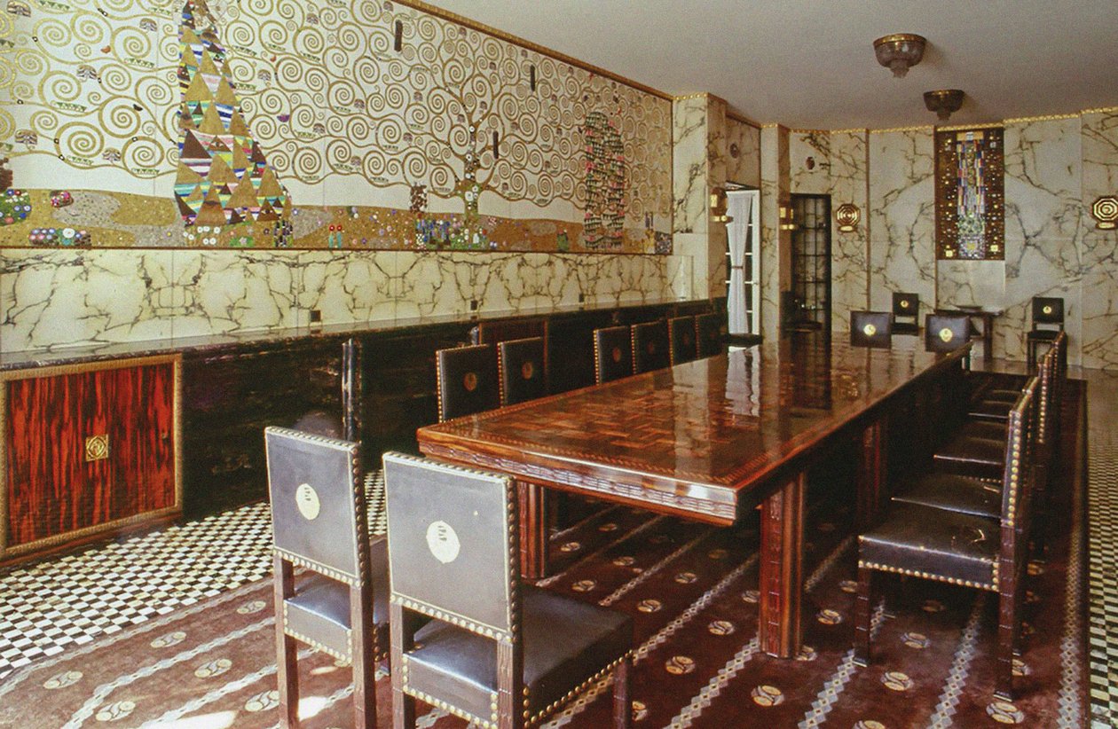 Główna jadalnia Pałacu Stocleta, ok. 1900 r. 1914. autorstwa Unbekannt