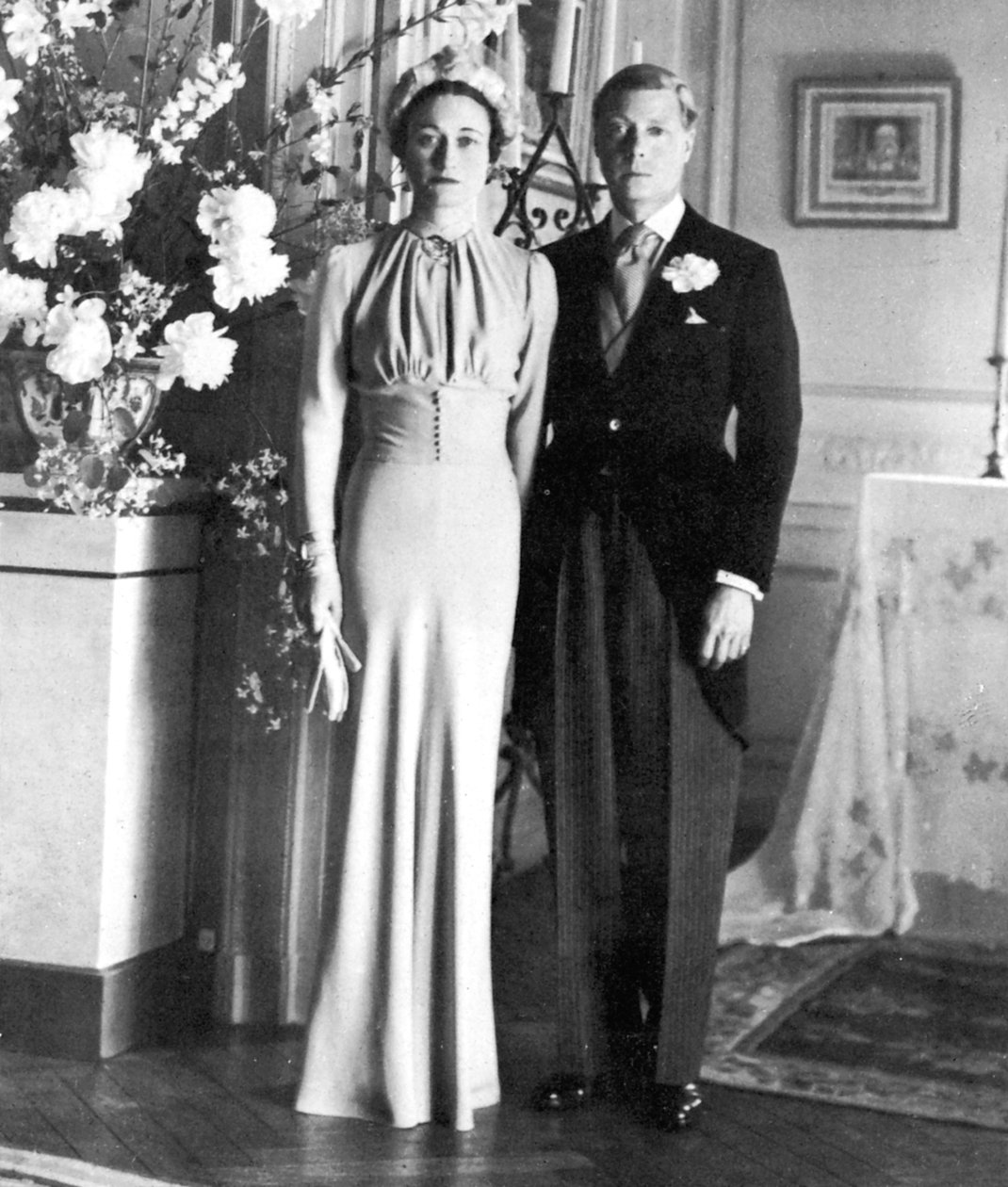 Małżeństwo księcia Windsoru i Wallisa Simpsona, 1937 autorstwa Unbekannt