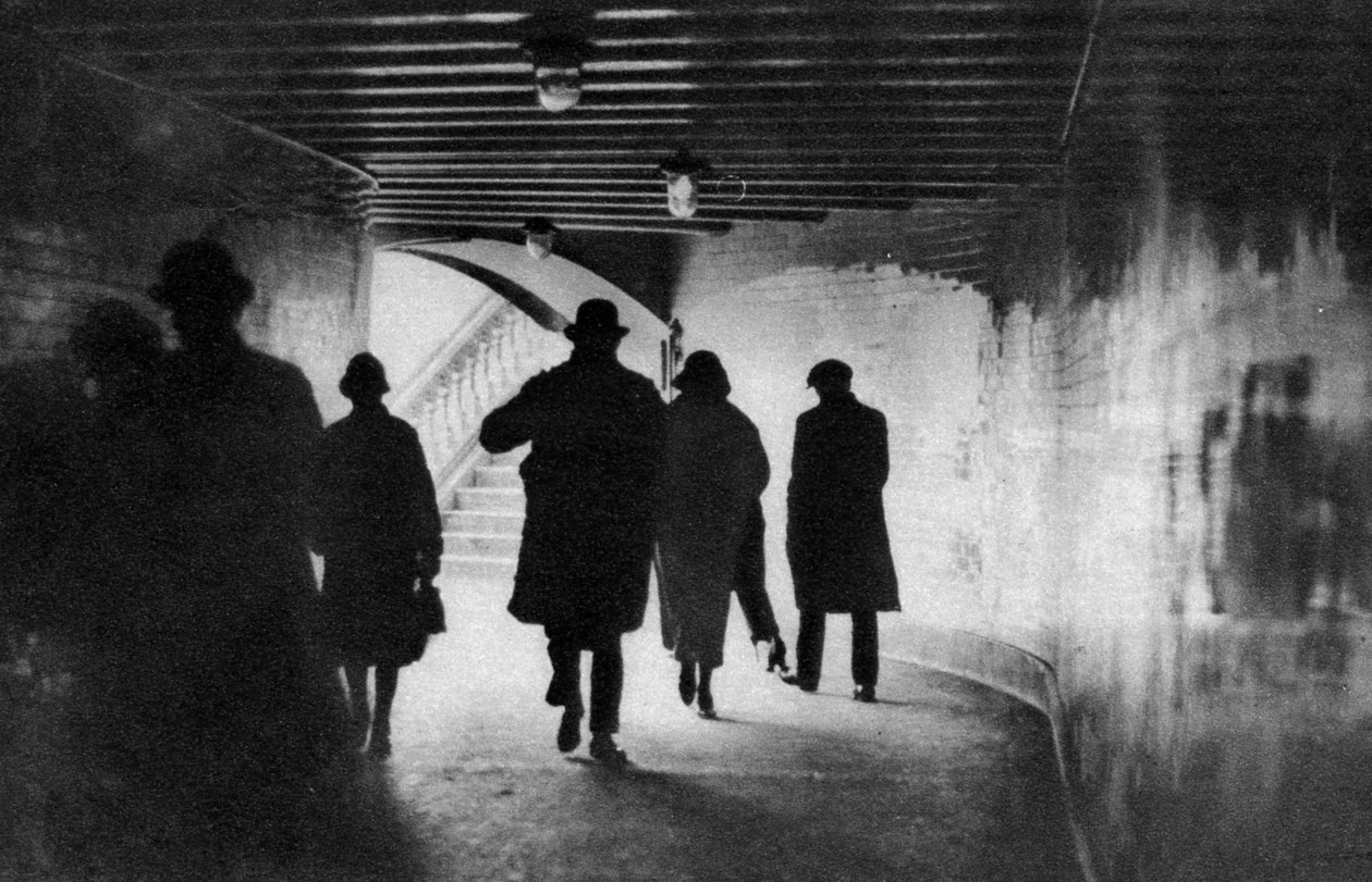 Ujście metra po stronie Tamizy, Londyn, 1926-1927 autorstwa Unbekannt