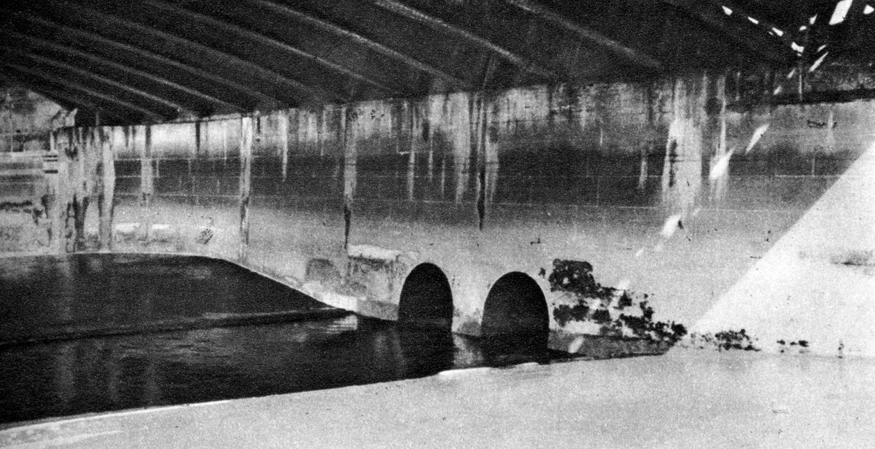 Ujście Holebourne, gdzie znajduje się Tamiza jako Fleet Ditch, Londyn, 1926-1927 autorstwa Unbekannt