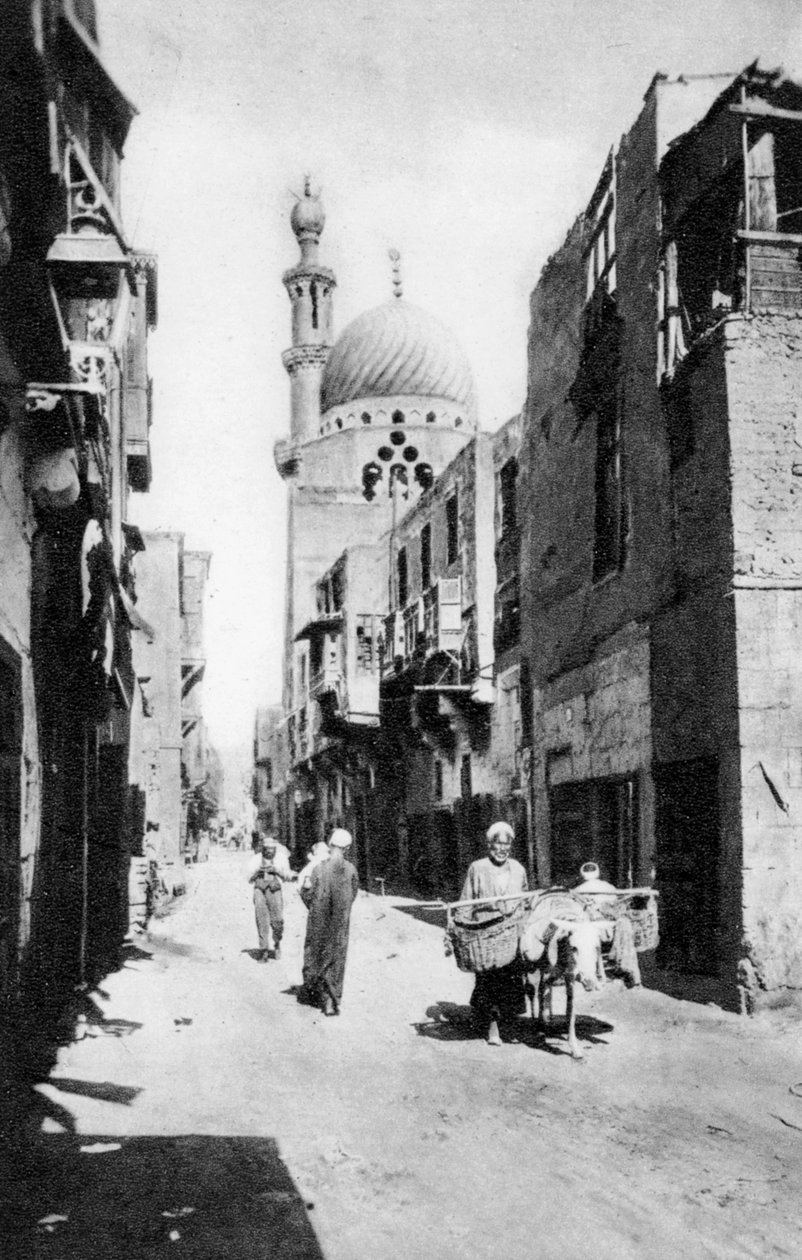 Dzielnica rodzinna, Kair, Egipt, ok. 1920 r. autorstwa Unbekannt