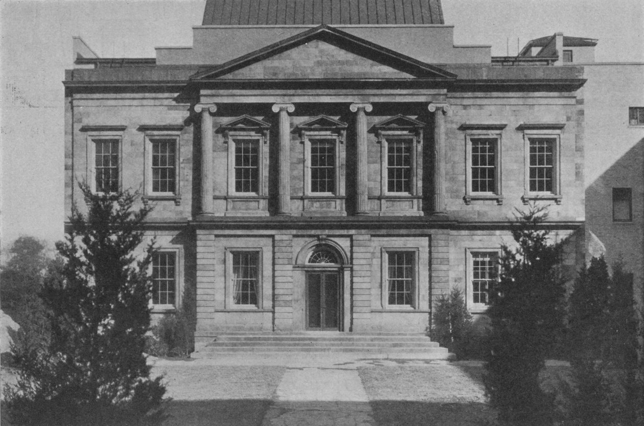 Nowe amerykańskie skrzydło Metropolitan Museum, Nowy Jork, 1924 autorstwa Unbekannt