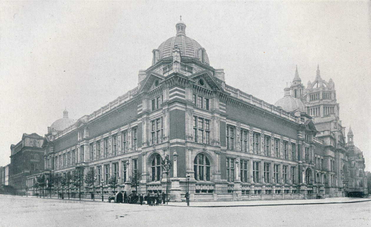 Nowe Muzeum Wiktorii i Alberta zostało otwarte 26 czerwca 1909 r., ok. 1909 r. autorstwa Unbekannt