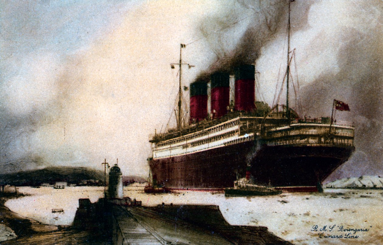 Liniowiec oceaniczny RMS Berengaria, XX wiek autorstwa Unbekannt