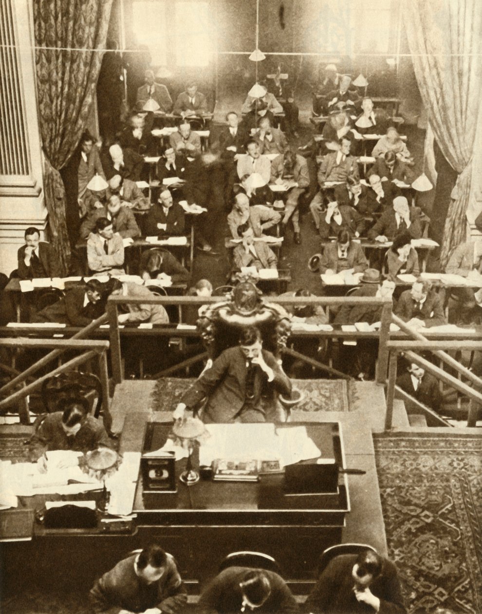 Otwarcie Dail Eireann, czyli Izby Deputowanych, Dublin, Irlandia, 9 września 1922, 1935. autorstwa Unbekannt