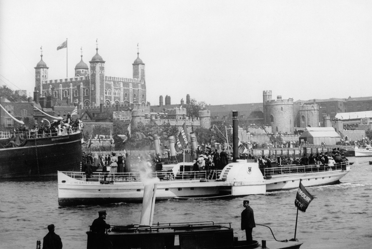 Otwarcie Tower Bridge, Londyn, 1894 autorstwa Unbekannt