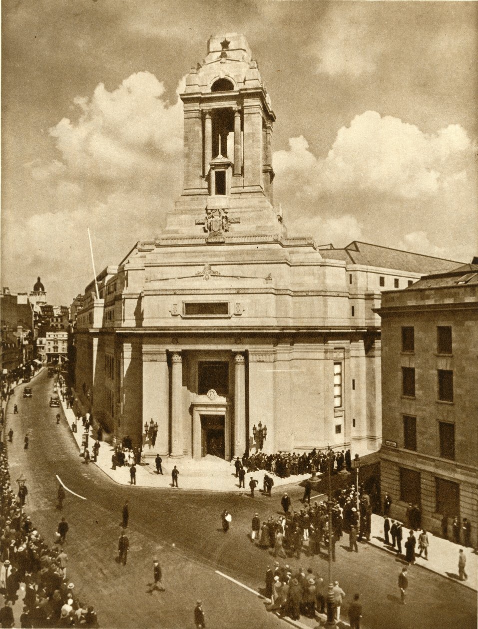 Otwarcie Masońskiego Pamięci Pokoju, Great Queen Street, Londyn, 19 lipca 1933, 1935. autorstwa Unbekannt