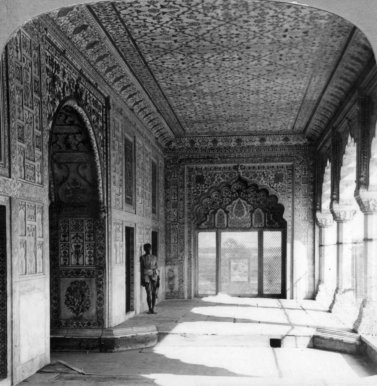 Pałac Rang Mahal, królewska rezydencja Królowej Mogołów, Delhi, Indie, 1900 autorstwa Unbekannt
