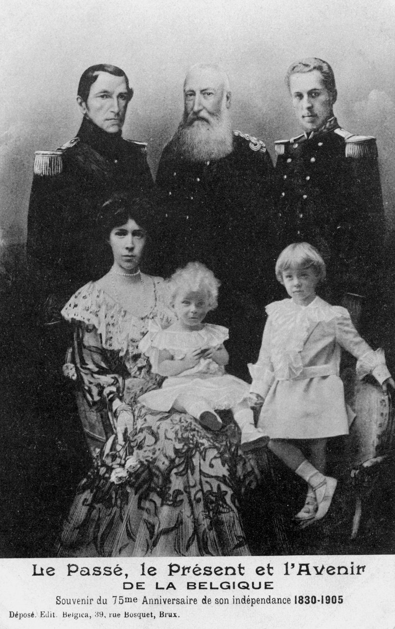 Przeszłość, teraźniejszość i przyszłość Belgii, 1905 autorstwa Unbekannt