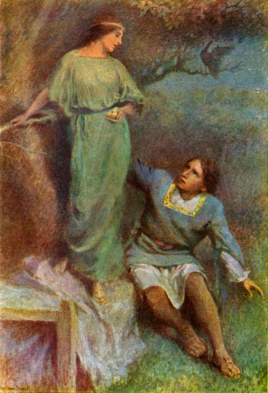 „Pawica natychmiast zamieniła się w dziewicę”, 1917. autorstwa Unbekannt