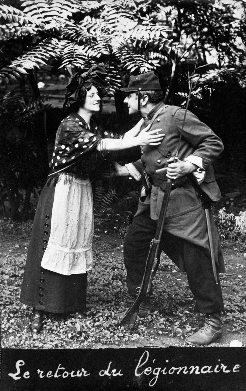 Powrót legionisty, ok. 1900 autorstwa Unbekannt