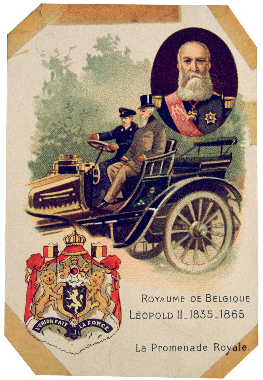 Królewski pęd Leopolda II, króla Belgów, ok. 1900 autorstwa Unbekannt