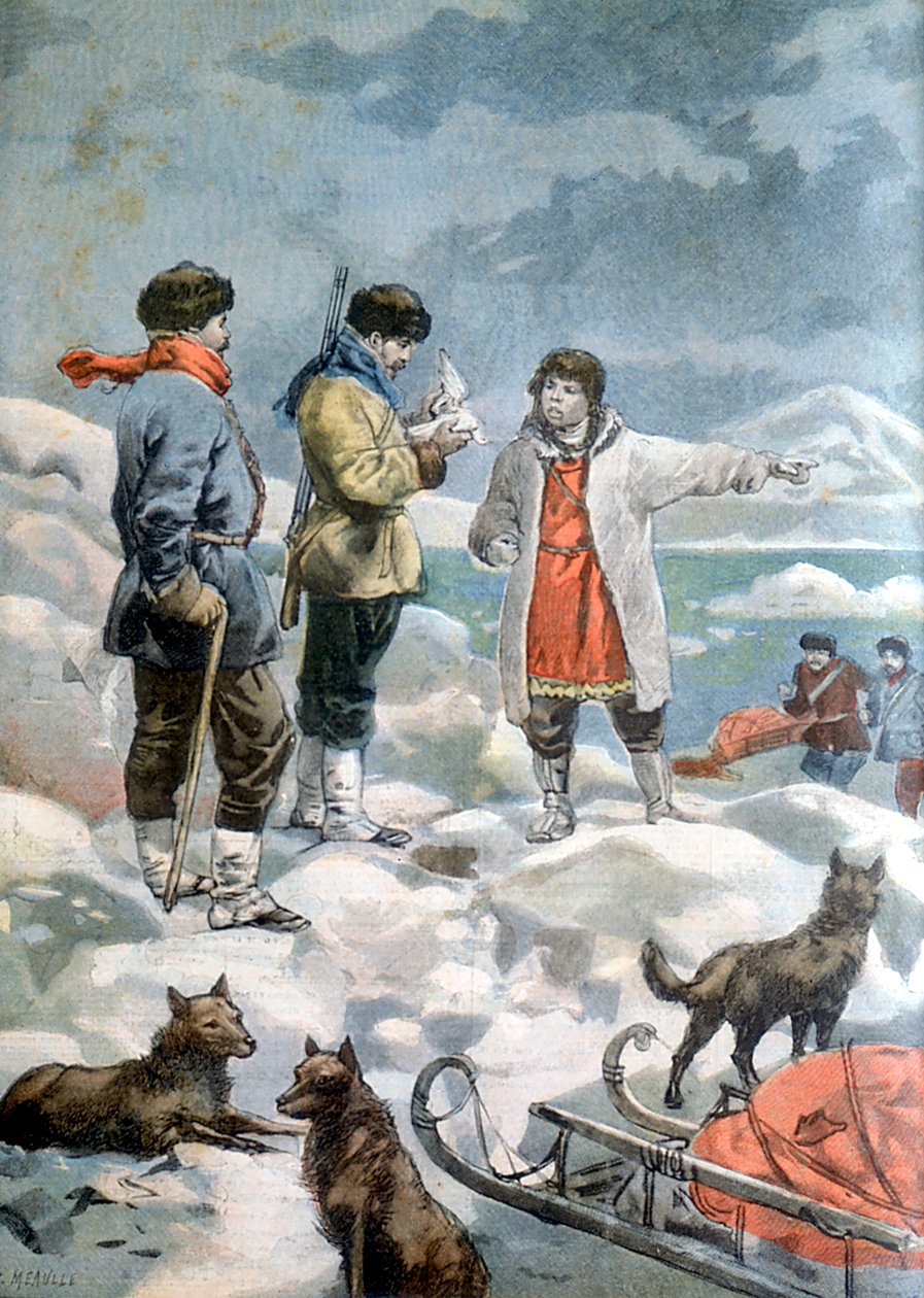 Poszukiwania wyprawy Andree z 1897 r. na biegun północny autorstwa Unbekannt