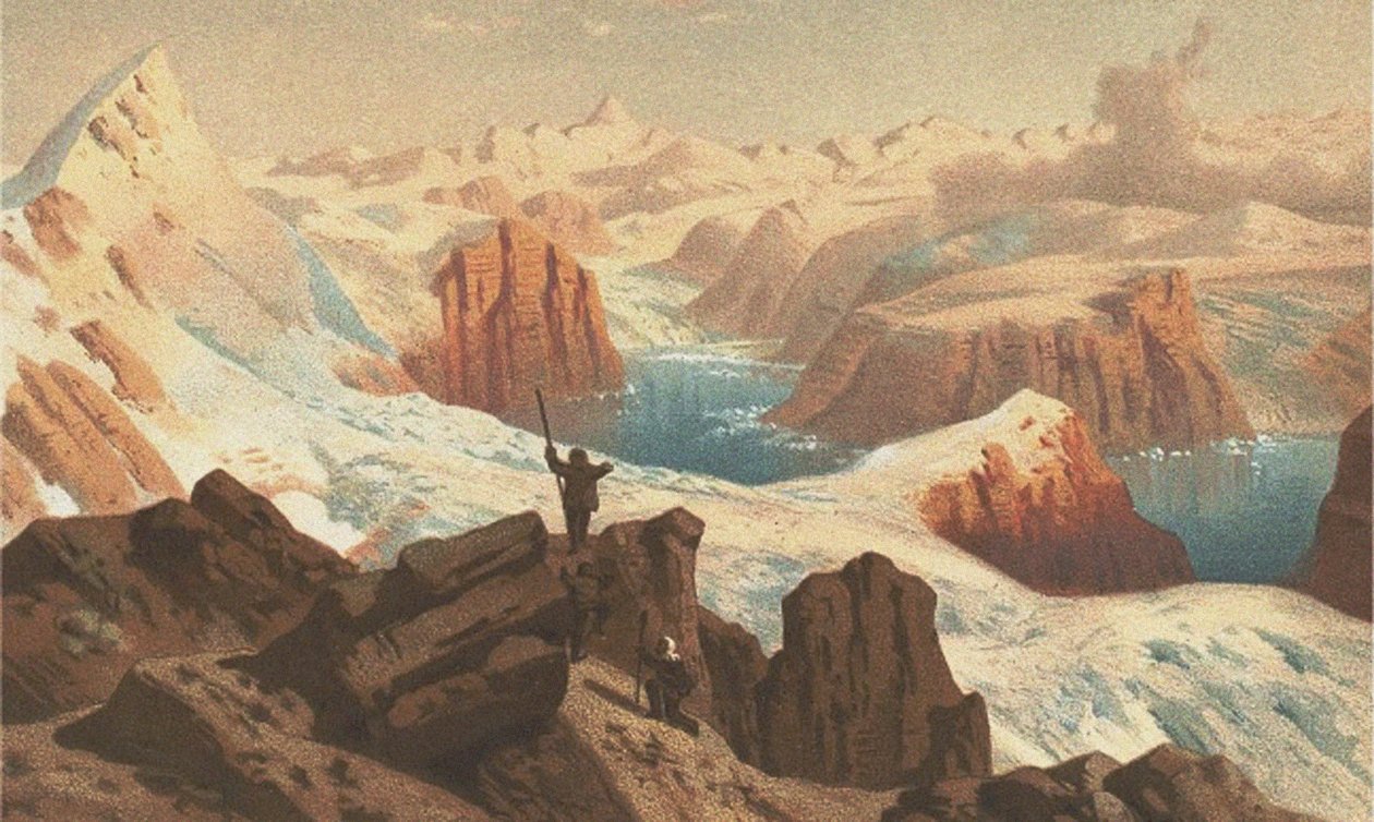 Druga niemiecka wyprawa na biegun północny do Arktyki i Grenlandii w 1869 r autorstwa Unbekannt