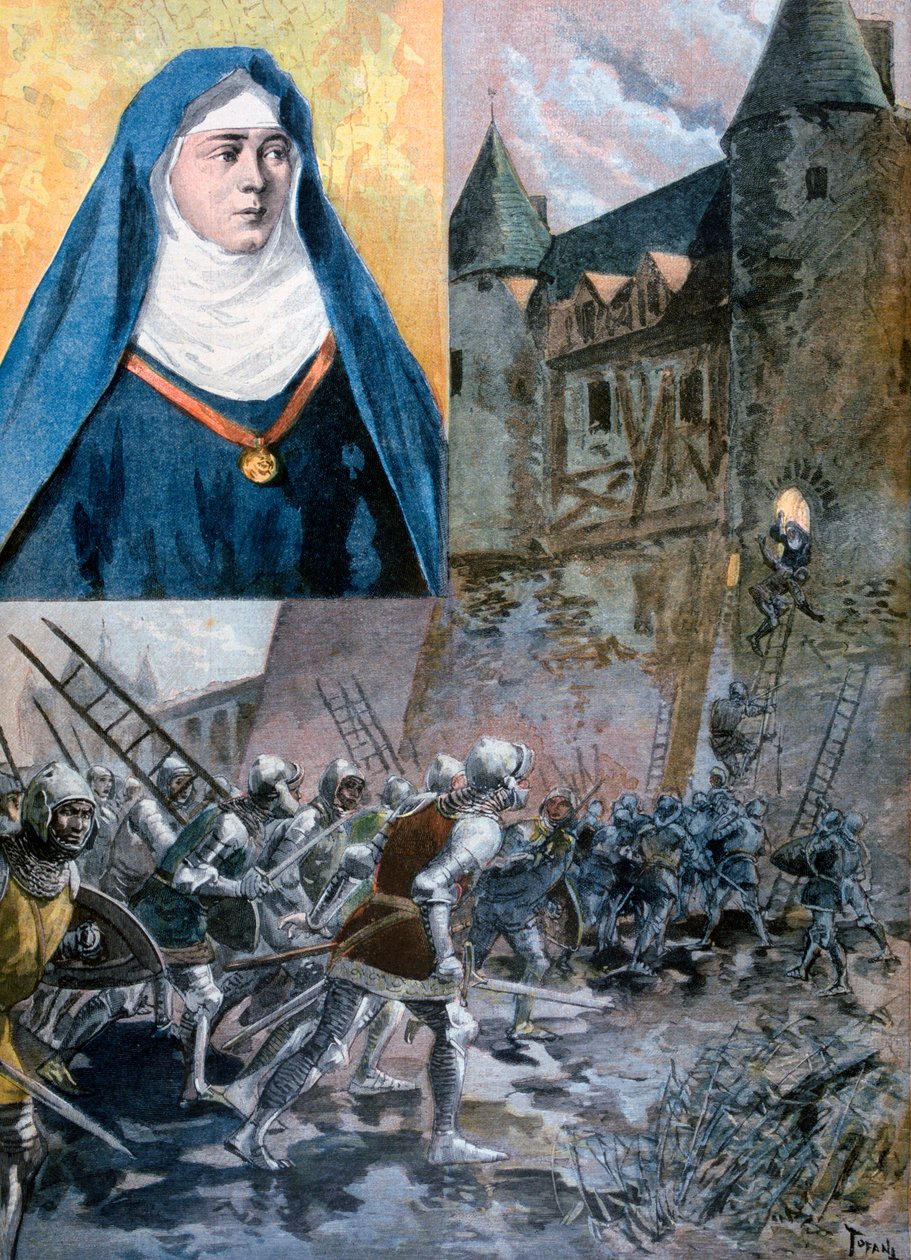 Siostra Bertranda du Guesclin, 1894 autorstwa Unbekannt