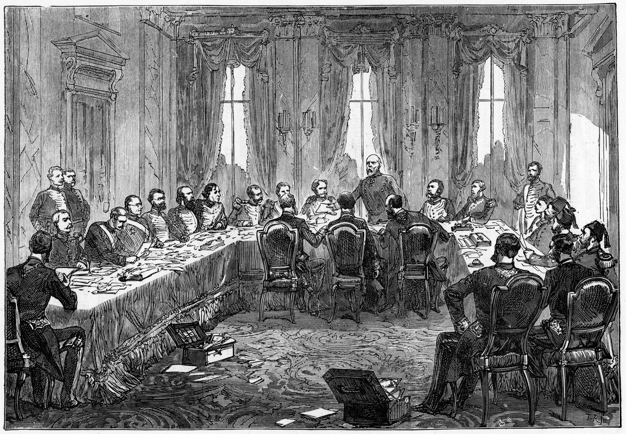 Posiedzenie Kongresu Berlińskiego, 1878 autorstwa Unbekannt