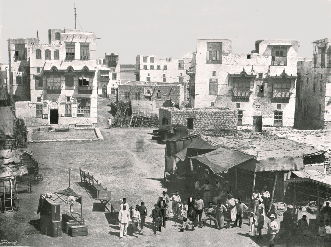 Ulica Urzędu Pocztowego, Suakin, Sudan, 1895. autorstwa Unbekannt