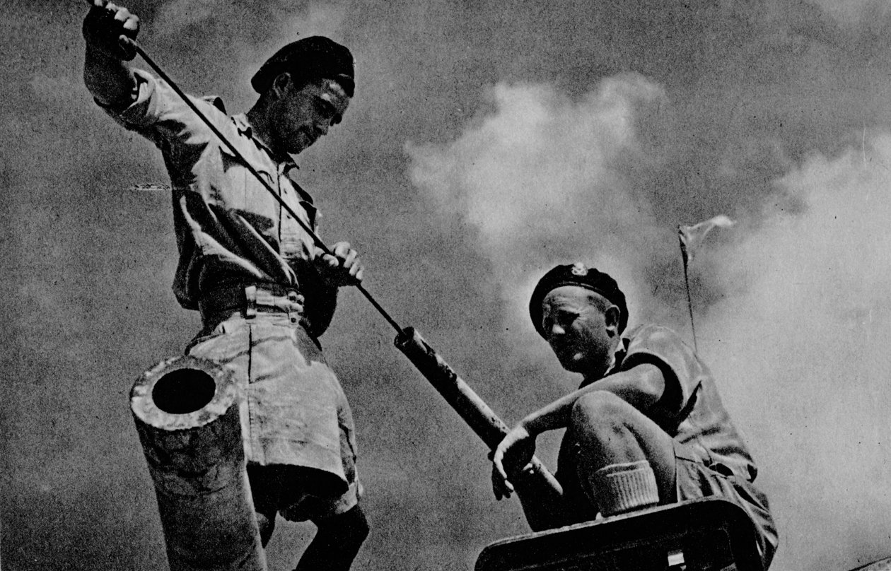Załogi czołgów przygotowują się..., 1942 1944 autorstwa Unbekannt
