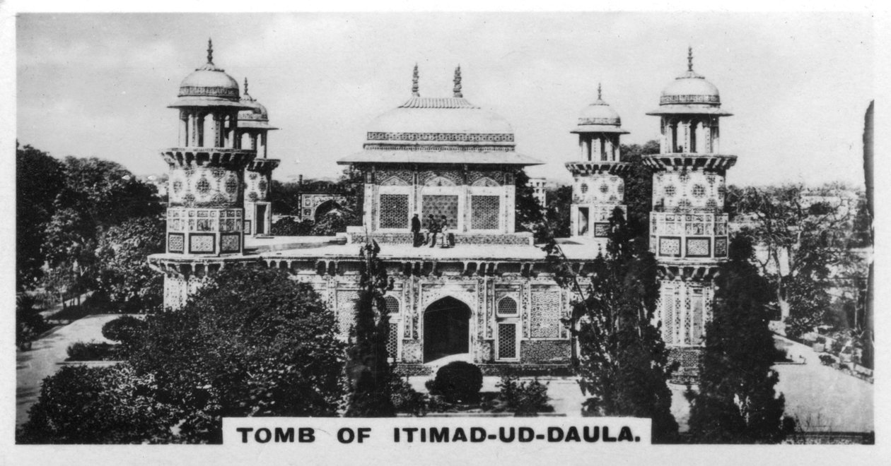 Grób Itimad-Ud-Daula, Agra, Indie, ok. 1925 r. autorstwa Unbekannt