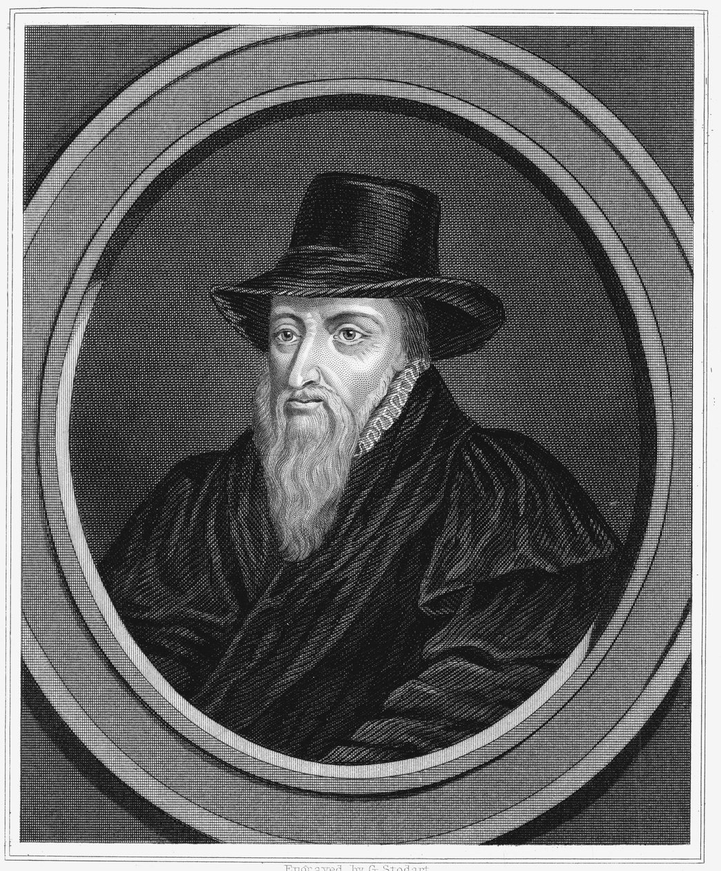 Theodore Beza, francuski reformator religijny, ok. 1600 r., ok. 1851 r. autorstwa Unbekannt